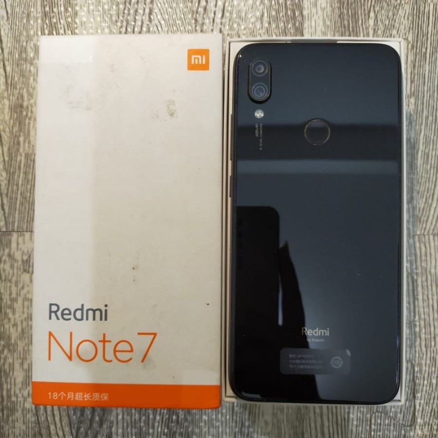 Redmi Note 7 4/64gb Second Fullset