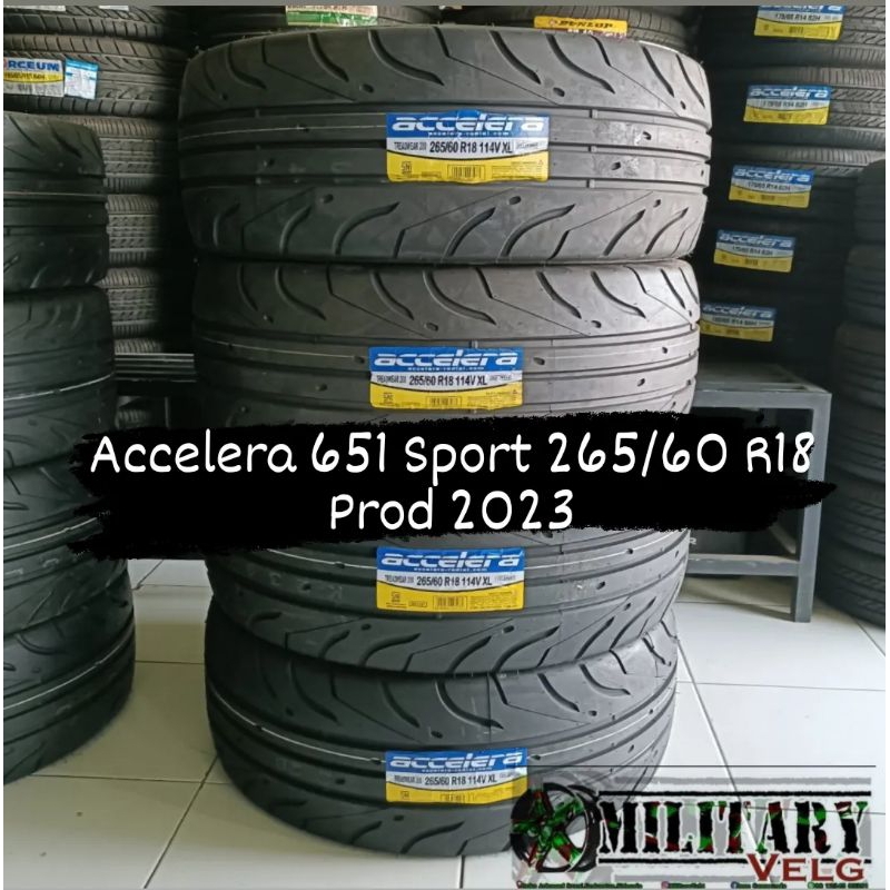 Accelera 651 sport 265/60 R18
