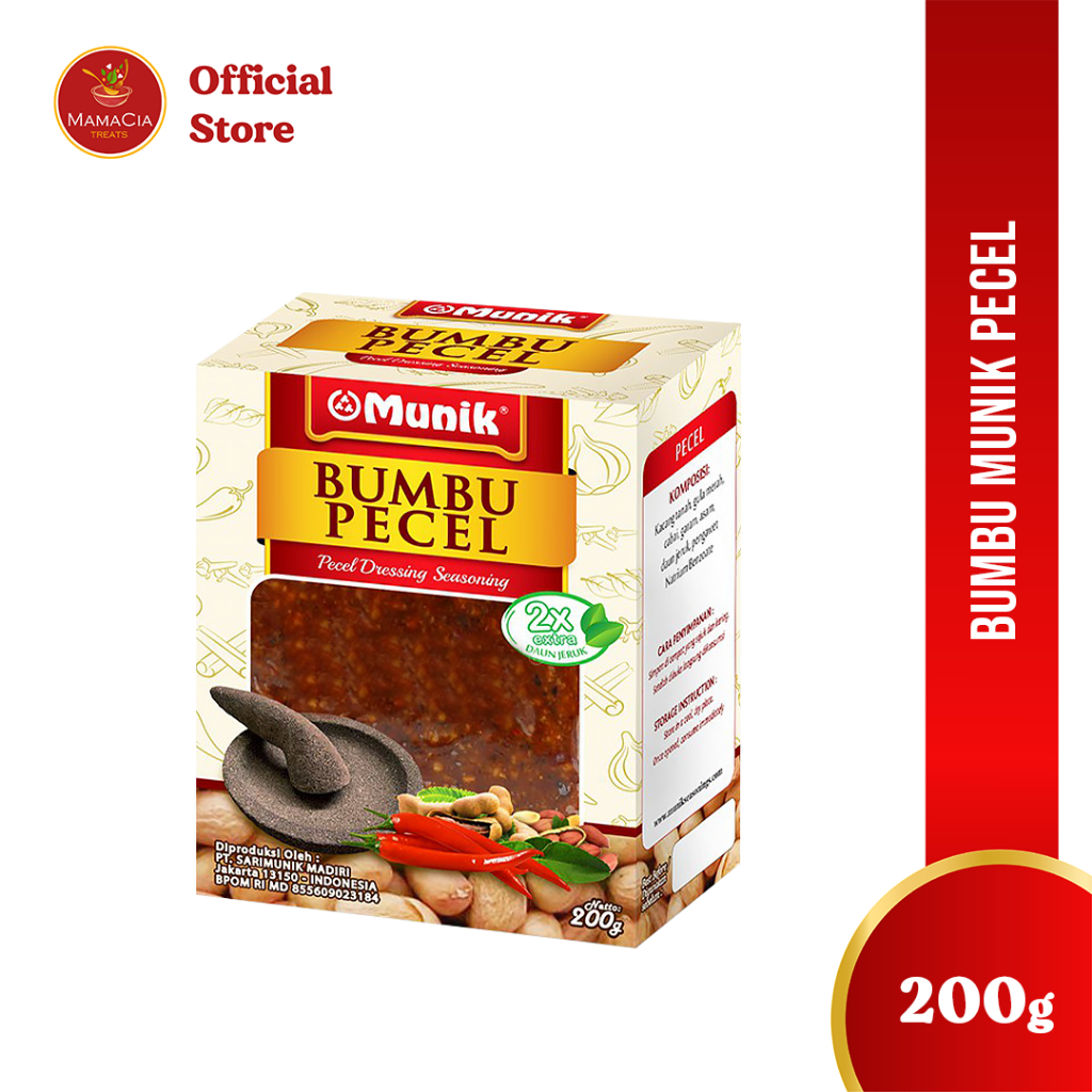 

Bumbu Pecel MUNIK Instan 200 gr
