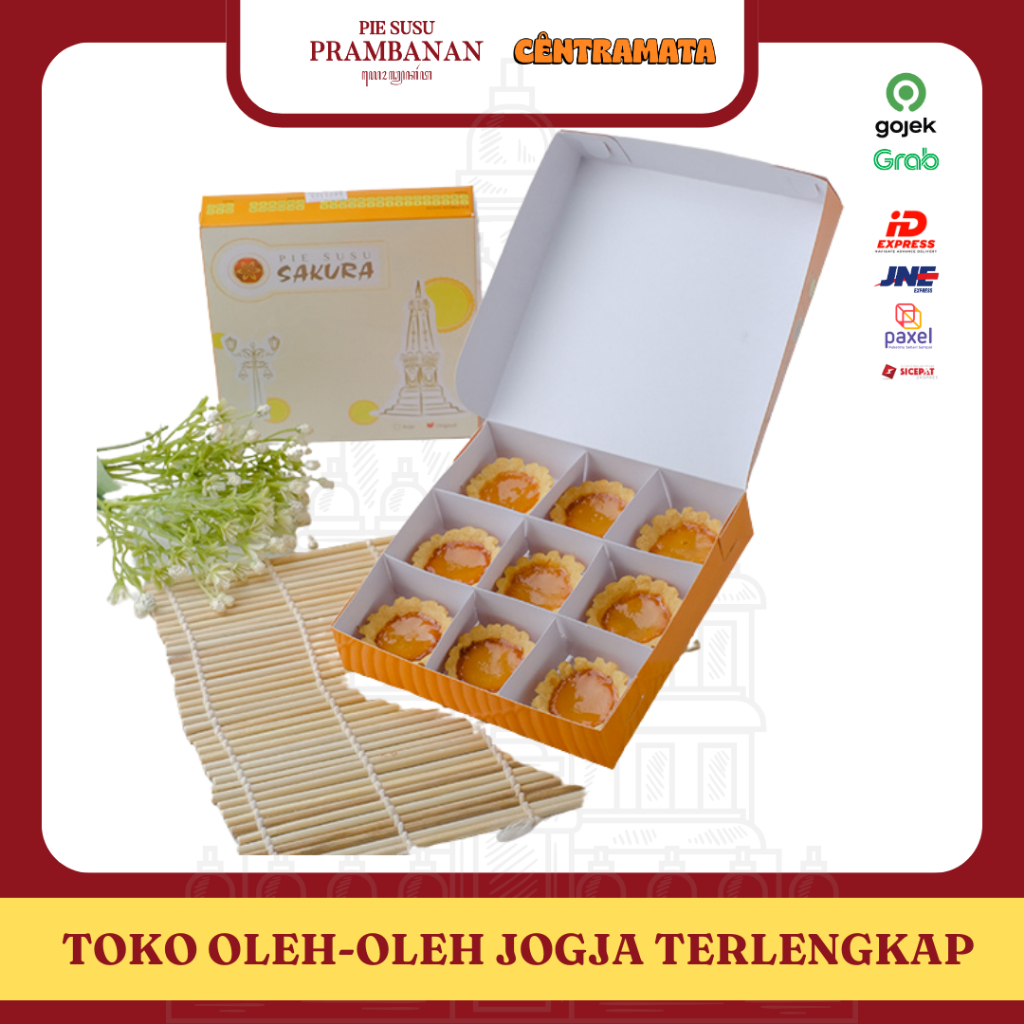 

Pie Sakura Isi 9pcs | Oleh-Oleh khas Jogja