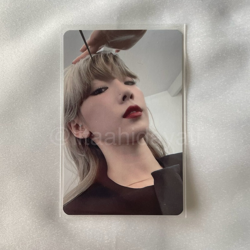 TAEYEON SNSD PC PHOTOCARD TFU WDICY (WHAT DO I CALL YOU)