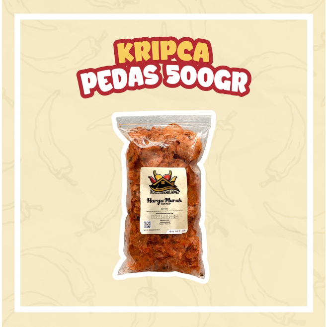 

KERIPIK KACA (KRIPCA) PEDAS DAUN JERUK 500 GR
