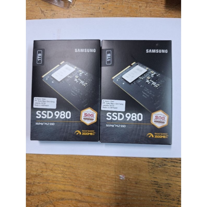 Ssd samsung 980 Nvme 1tb resmi original