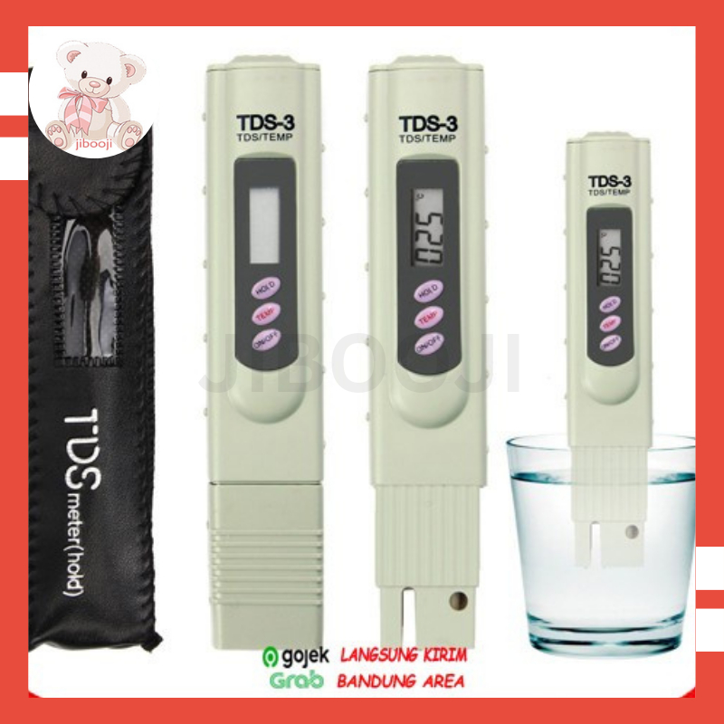 TDS Meter Hidroponik Alat Ukur Kualitas Air Minum Hidroponik Tanaman PPM Alat Ukur Kualitas Air