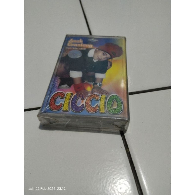 kaset pita ciccio / lagu anak (segel)