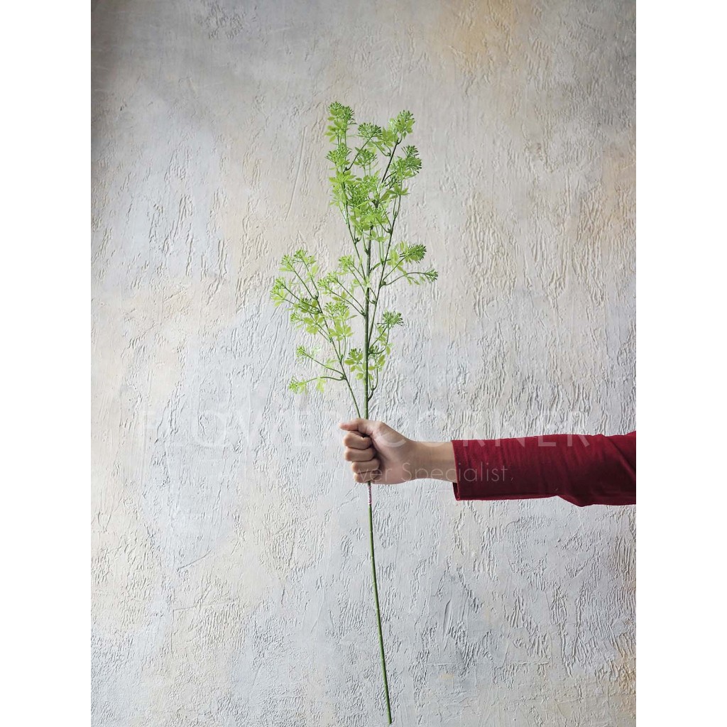 Daun Artificial Rumput Bulat Tangkai Panjang (D24013)