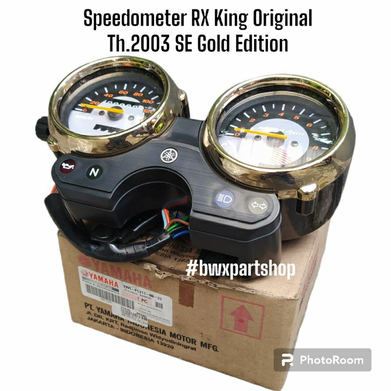 Speedometer RX King Original SE 2003 Gold Edition Kondisi Baru