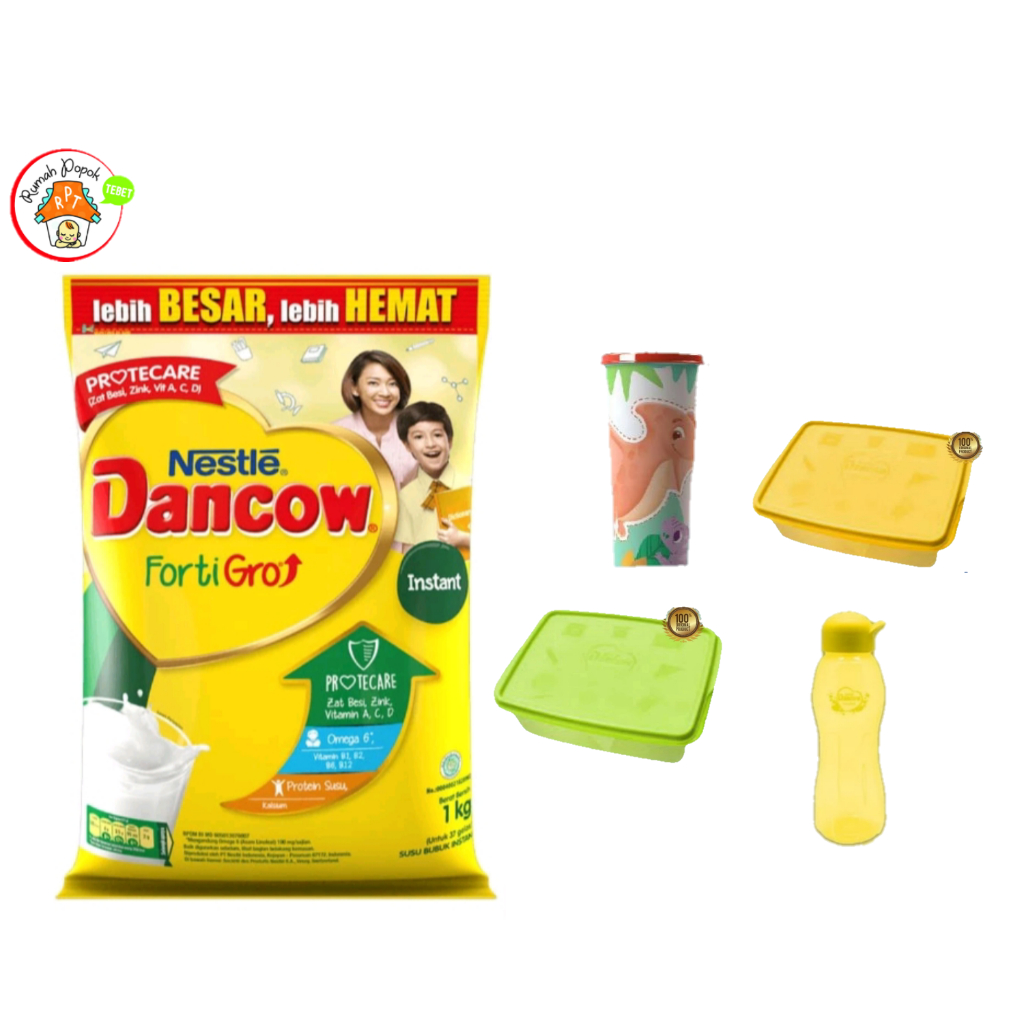 

Dancow FortiGro Instan 1000 g dan Fortigro Coklat 1 kg