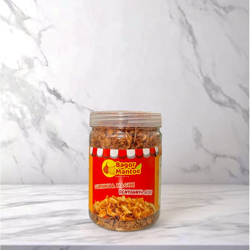 

[BAGOR MANTOE] BAWANG GORENG PREMIUM 1 TOPLES BESAR 300GR