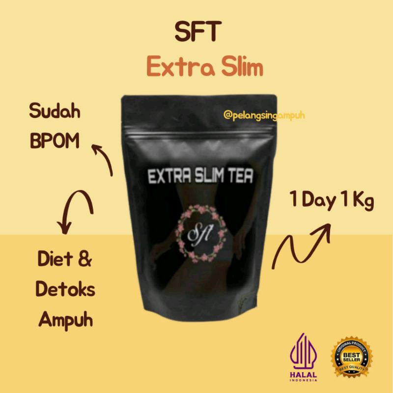 SFT LUXURY SLIMING obat diet bpom / pelangsing badan / pelangsing ampuh