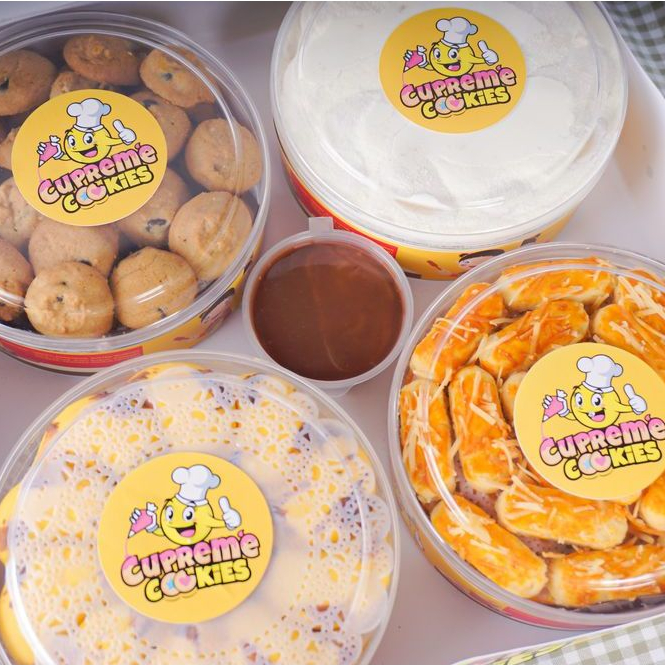 

Kue Kering Klasik Cookies Kue Lebaran Kastengel putri salju pisang coklat melted kukis premium butter wijsman