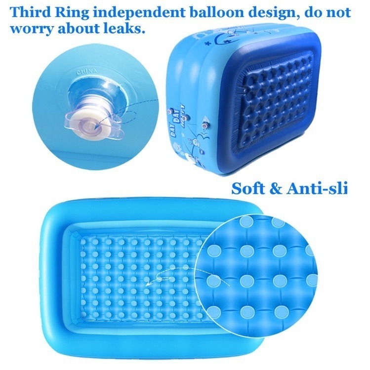 KOLAM RENANG / KOLAM AIR / KOLAM ANAK / KOLAM RENANG KARET / KOLAM RENANG PERSEGI SHENAR