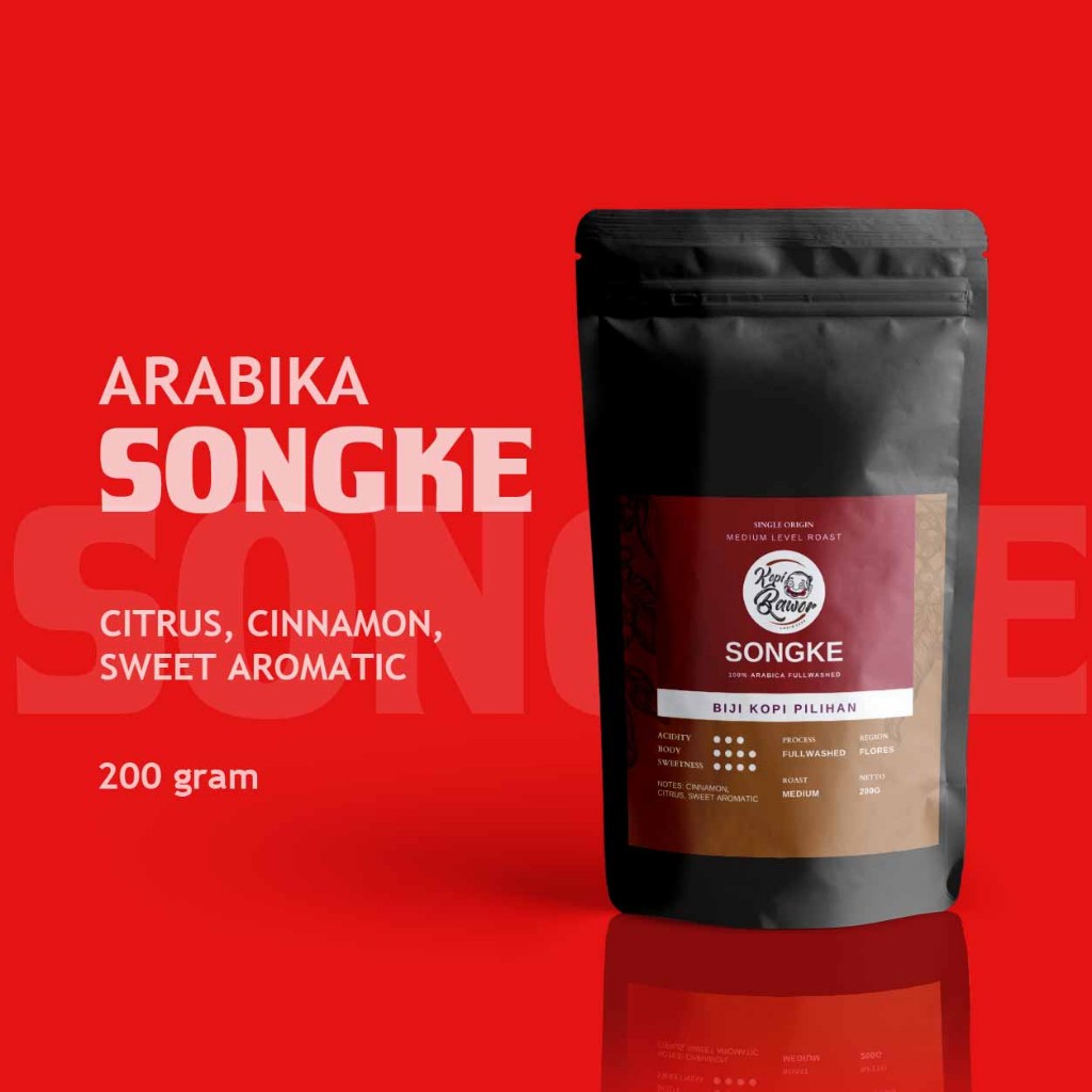 

Kopi Arabika Flores SONGKE Single Origin Citrus Vietnam Drip 200gr