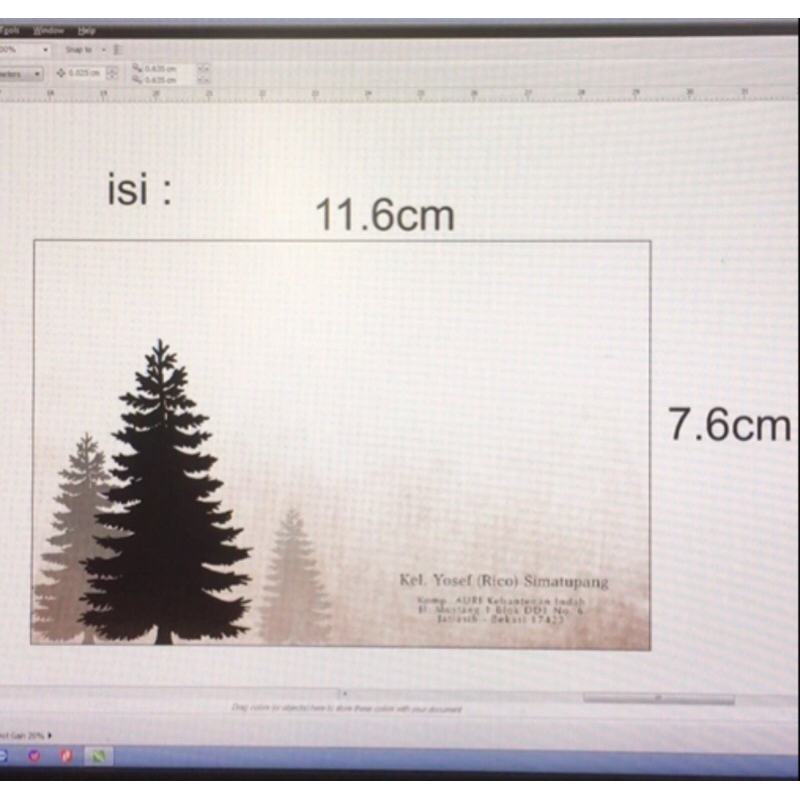 

Amplop set kartu ka Lydia