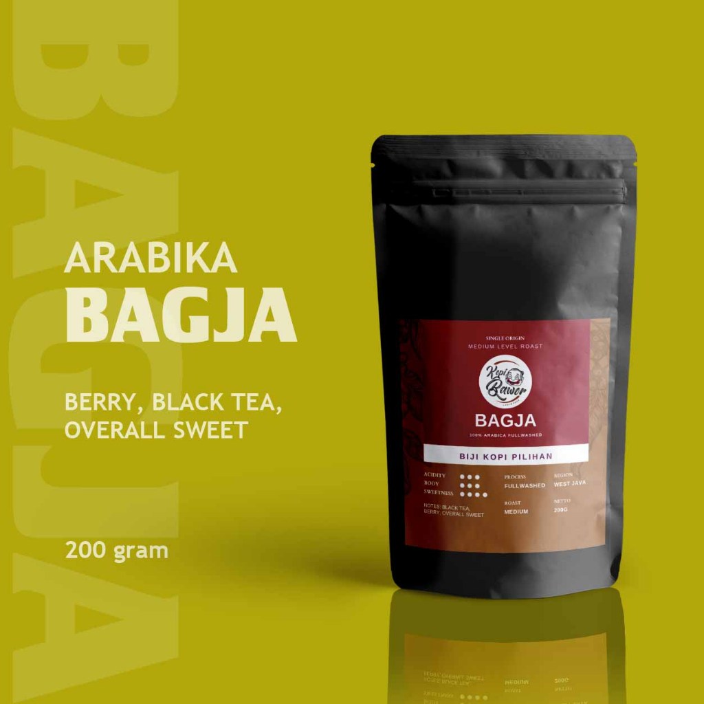 

Kopi Arabika Single Origin Tubruk BAGJA 200gr