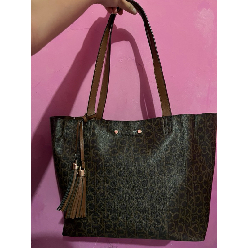 Calvin Klein Reversible Tote Bag Signature