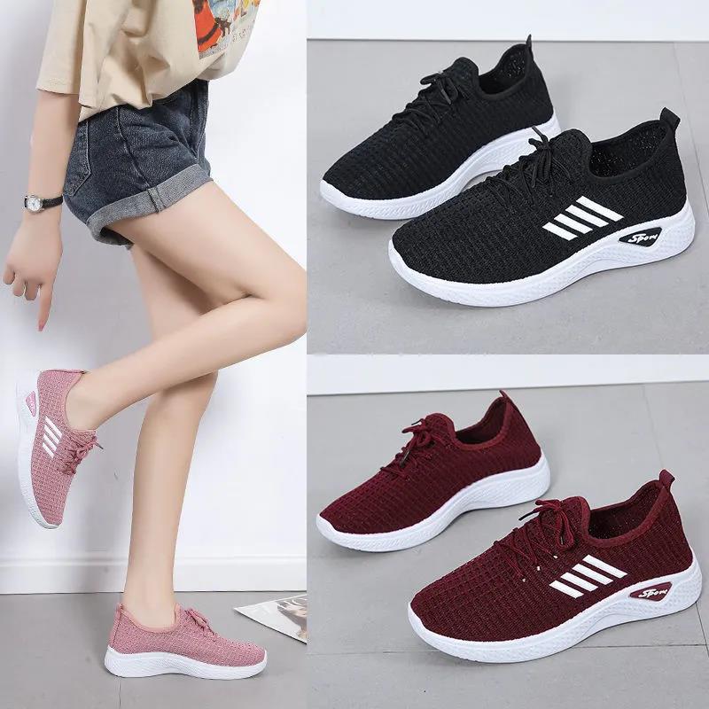 Sepatu Wanita Ser Senam Ibuibu Soes Remaja Senekaker Sapatu Cewek Dewasa Olahraga Jogging 9.9 Spatu 