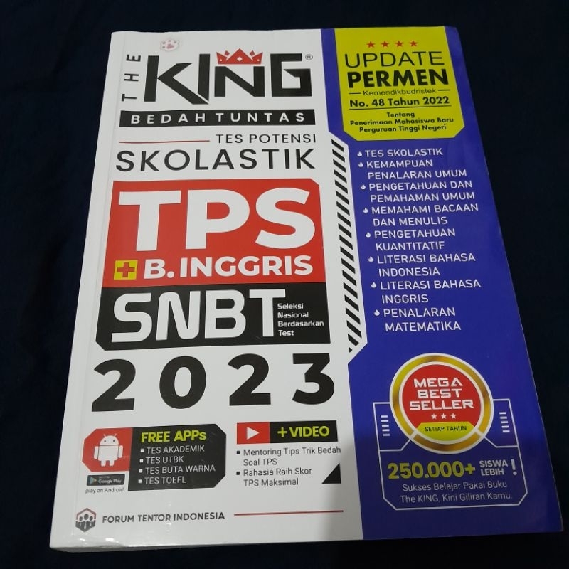 

Buku The King 2023 TPS + B.Inggris SNBT Murah