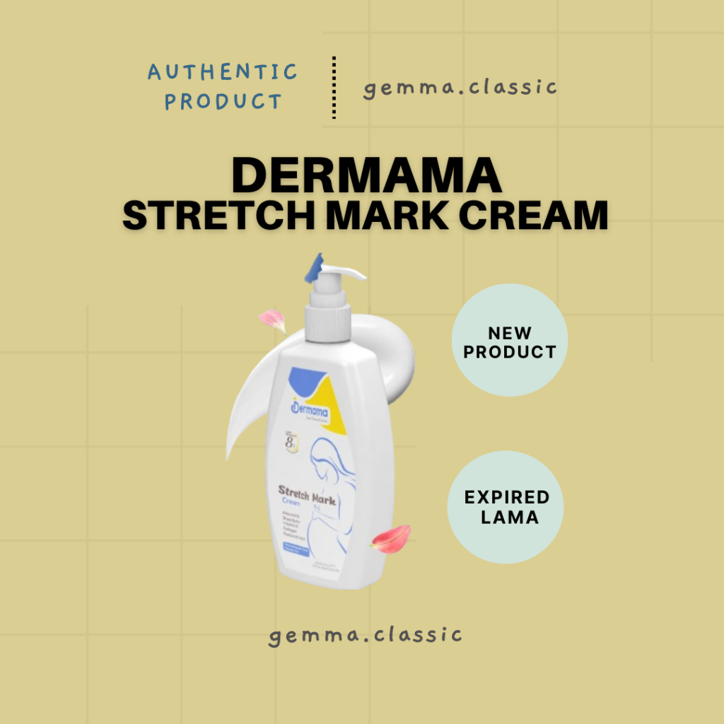 Dermama Cream Stretch mark Lotion Pemudar StretchMark 250 Ml