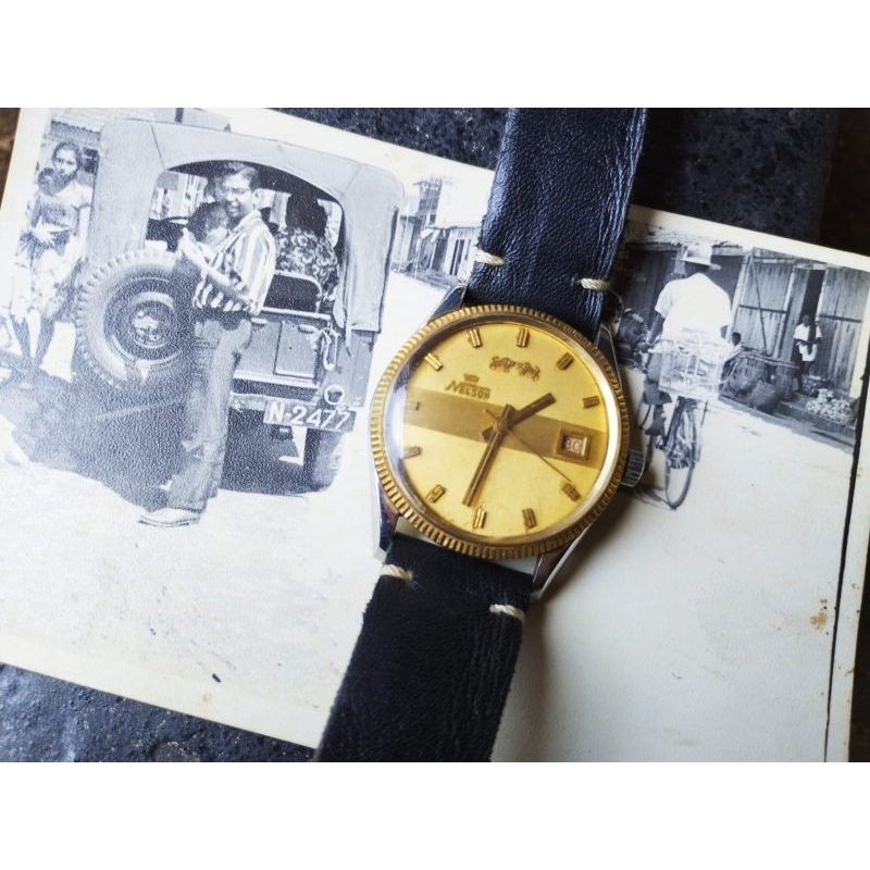 jam tangan vintage NELSON PRESIDENT