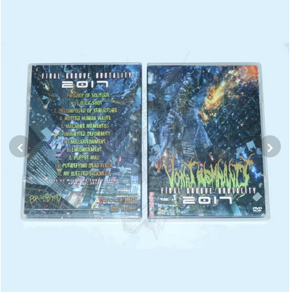 DVD - VOMIT REMNANTS - Final Groove Brutality 2017