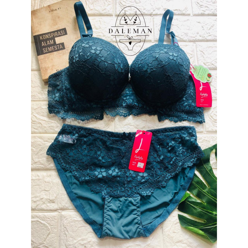 Celana Dalam BH Bra Set Lydyly Brukat Renda 904