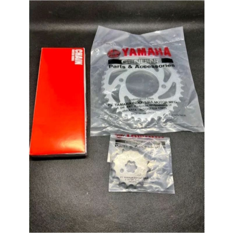 Gear Set dan  Rantai Motor Yamaha Vega ZR Jupiter gir set vega zr