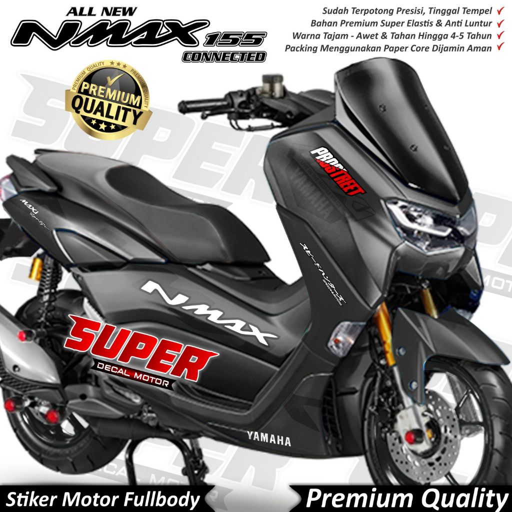 TERBARU Stiker Decal Yamaha Nmax 2020 2021 2022 Full Body Variasi Polos Keren