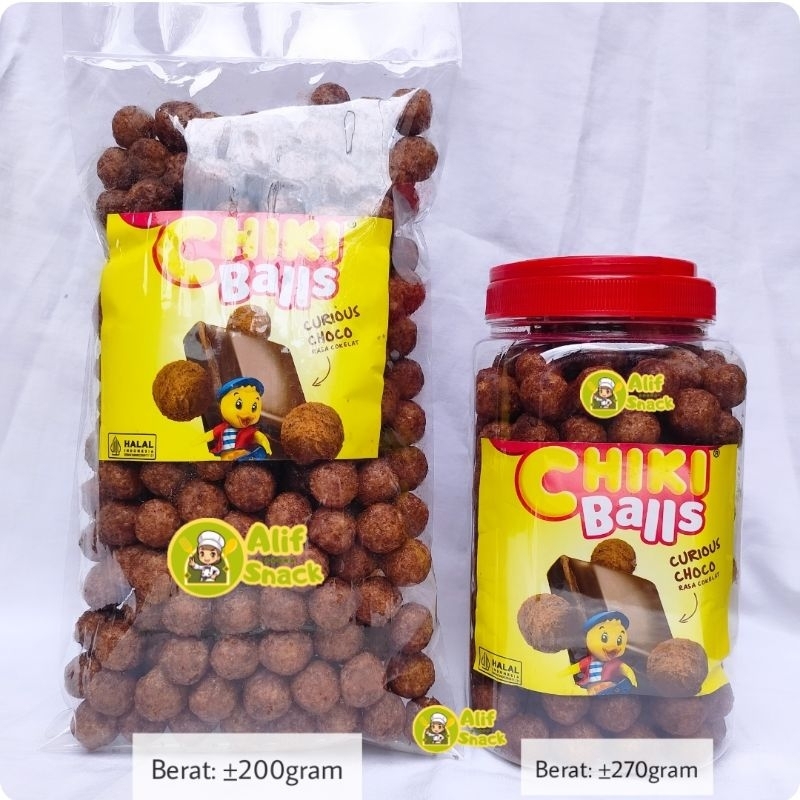 

Chiki balls coklat toples