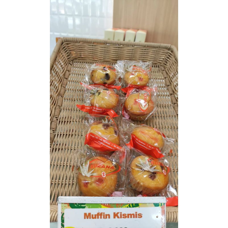 

Muffin Kismis • Muffin Coklat Suzana Bakery