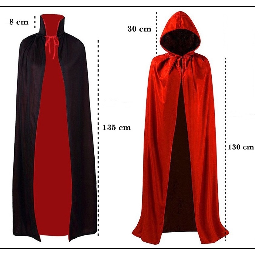 Terbaru 11 Jubah cosplay halloween dracula  vampire  death  witch  costume cosplay