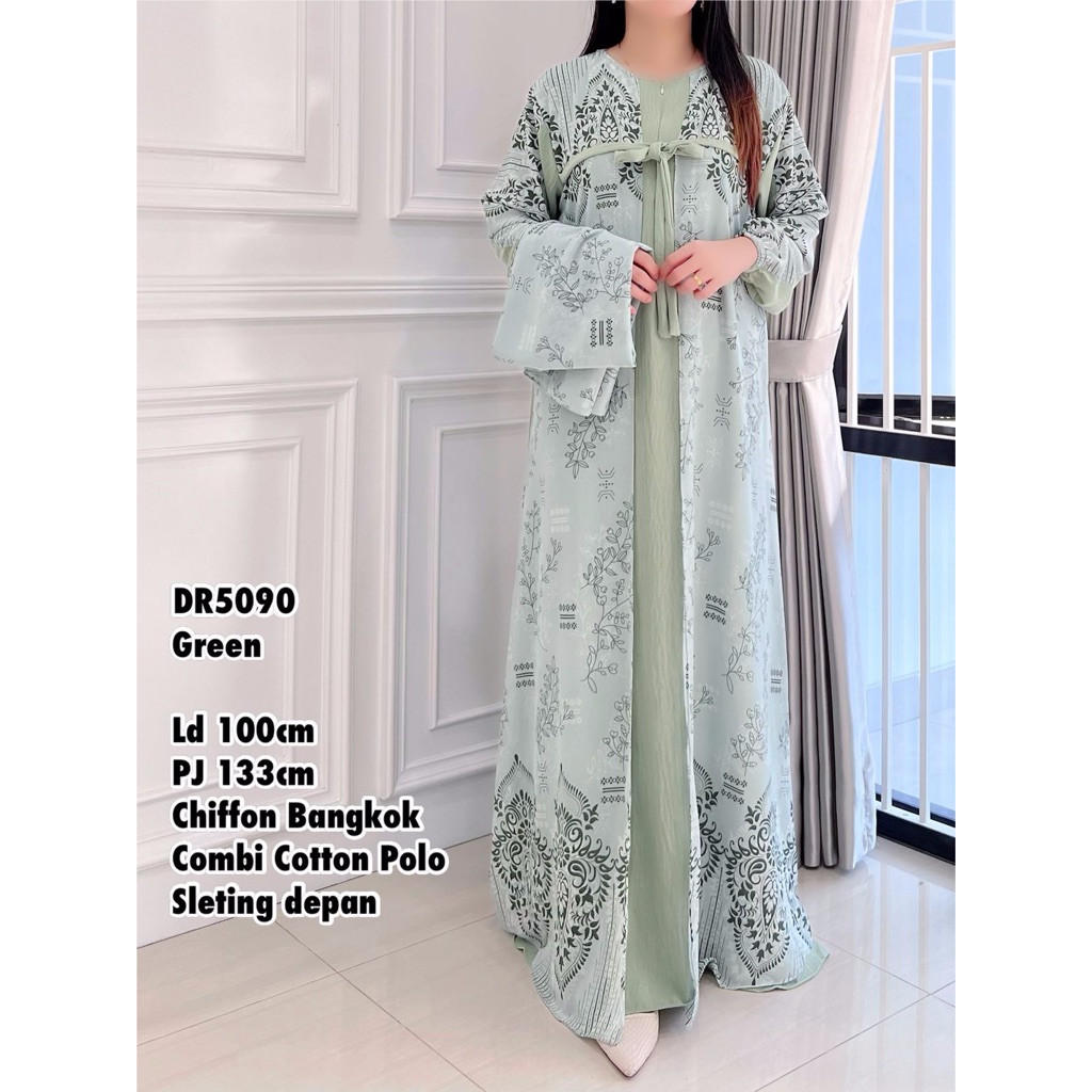 DR5090 Dress Chiffon Bangkok