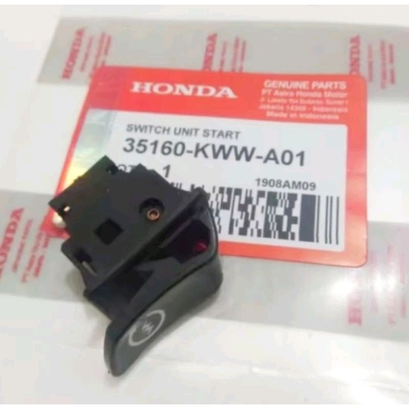 TOMBOL STATER VARIO 125 150 LED KWW