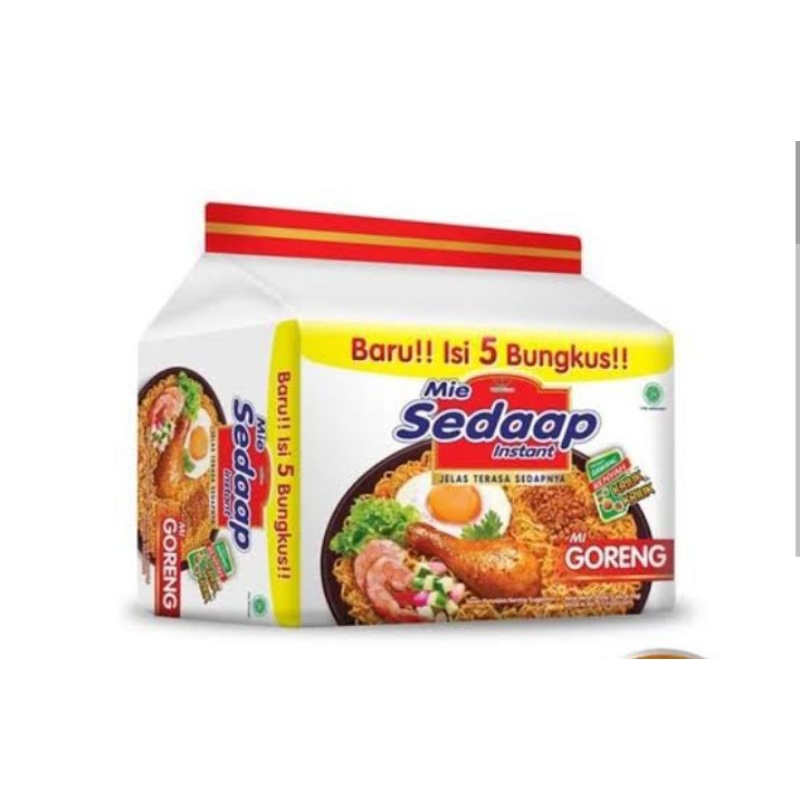 

Mie sedaap goreng isi 5 pcs