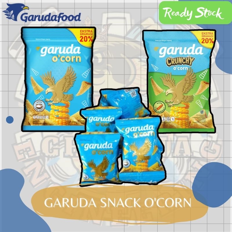 

GARUDA Snack O'Corn Sea Salt | Jagung Bakar