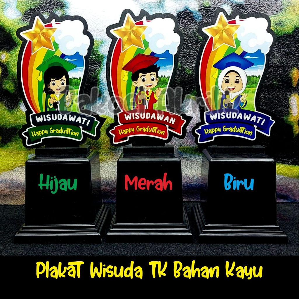 SOUVENIR WISUDA TK PAUD PLAKAT KENANG KENANGAN WISUDA ANAK TK PAUD KB SD MODEL BARU MURAH