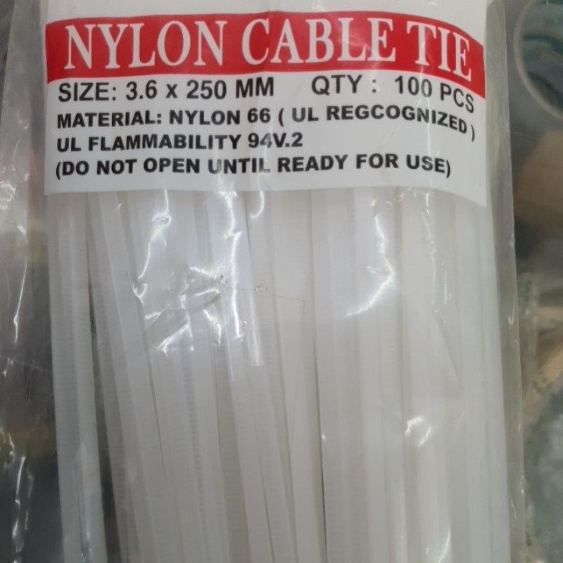 

kabel ties 3.6 x 250mm / kabel ties 25cm