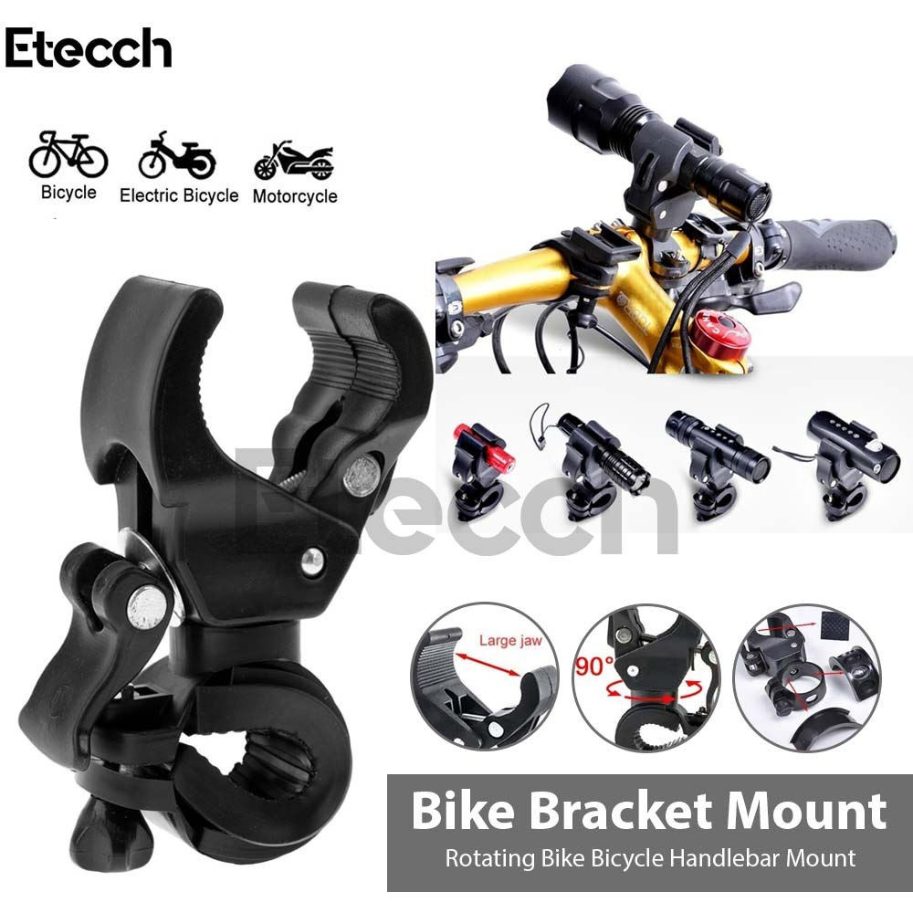 Bike Bracket Mount Holder for Flashlight Braket Sepeda Untuk Lampu Sorot Senter