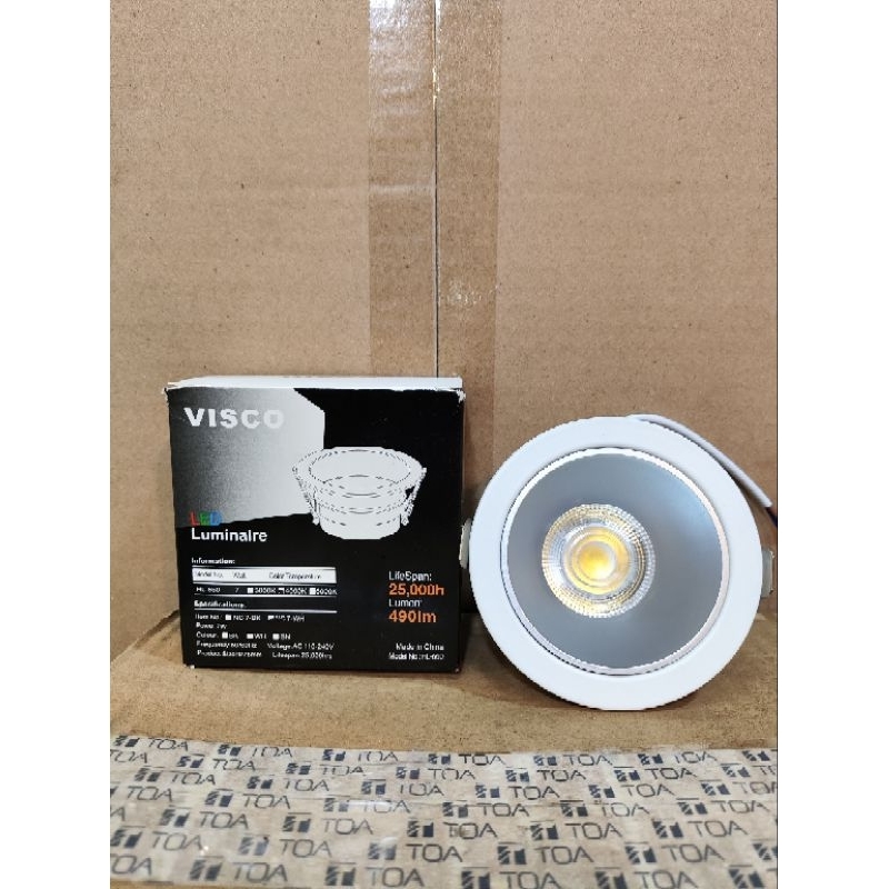 VISCO LAMPU DOWNLIGHT SPOT LIGHT LED OUTBOW 7 WATT