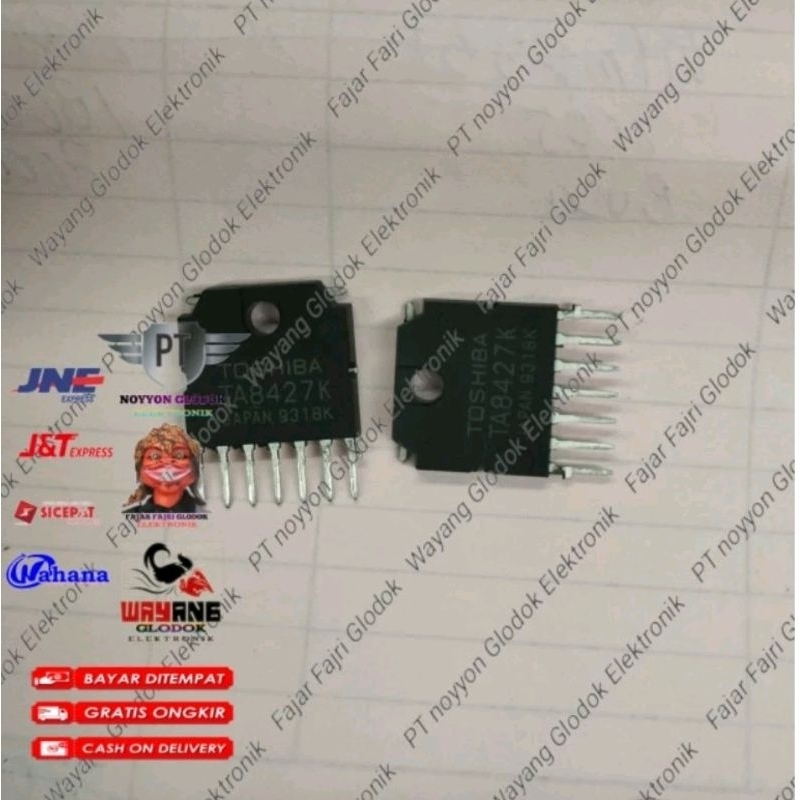 ic transistor mosfet TOSHIBA TA8427K TA 8427 K