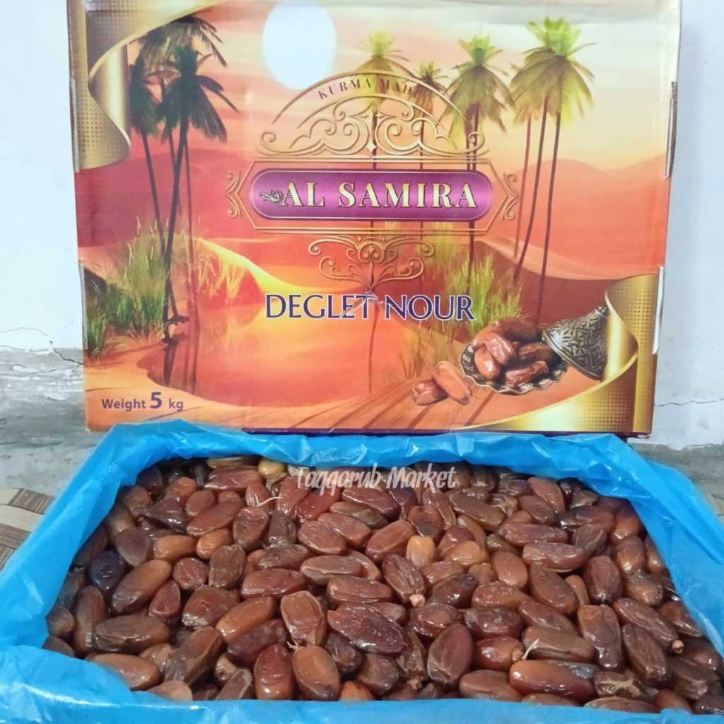 

Kurma Tunisia Al Samira Tunisia Samira Kurma Tunisia 5kg Kurma tunisia madu Super premium Al samira kemasan 5kg