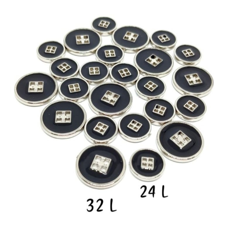 KANCING BLAZER,KANCING JAS WANITA LUBANG 4