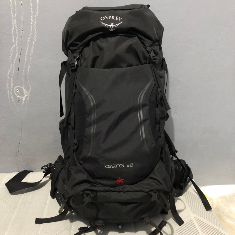 Osprey kestrel 38 hitam 38L original