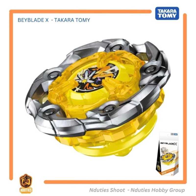 UX-03 Beyblade X Wizard Rod 5-70DB Takara Tomy