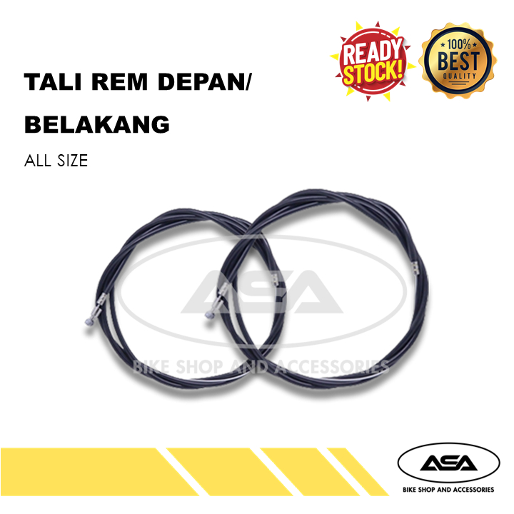 Kabel Tali Rem Depan/Belakang Sepeda All Size murah baru