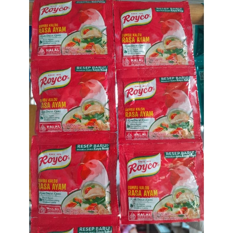 

ROYCO AYAM 1 RENTENG / Penyedap / Kaldu ayam 8g