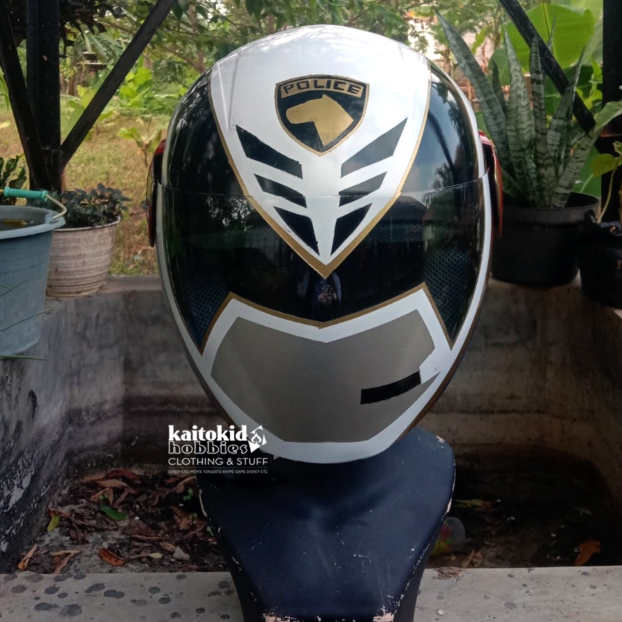 Helm Motor DEKABREAK POWER RANGERS SPD HELM SNI DekaRangers Omega Ranger bisa custom simple