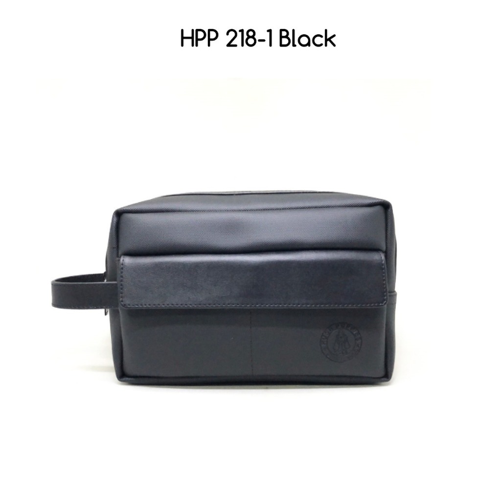 Handbag huspuppies 218-1 black handbag cewek handbag cowok handbag fashion handbag import