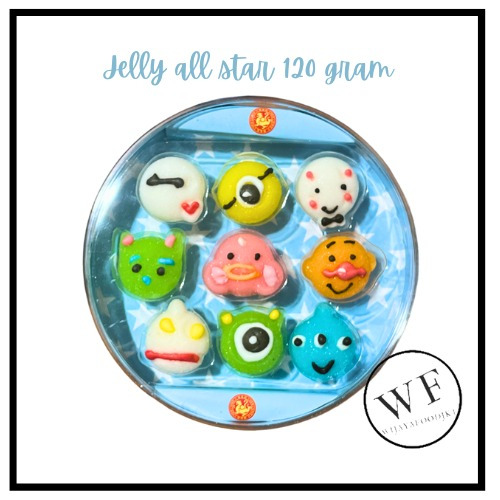 

Permen Toples jelly karakter lucu / Permen Gummy jelly Allstar 120g