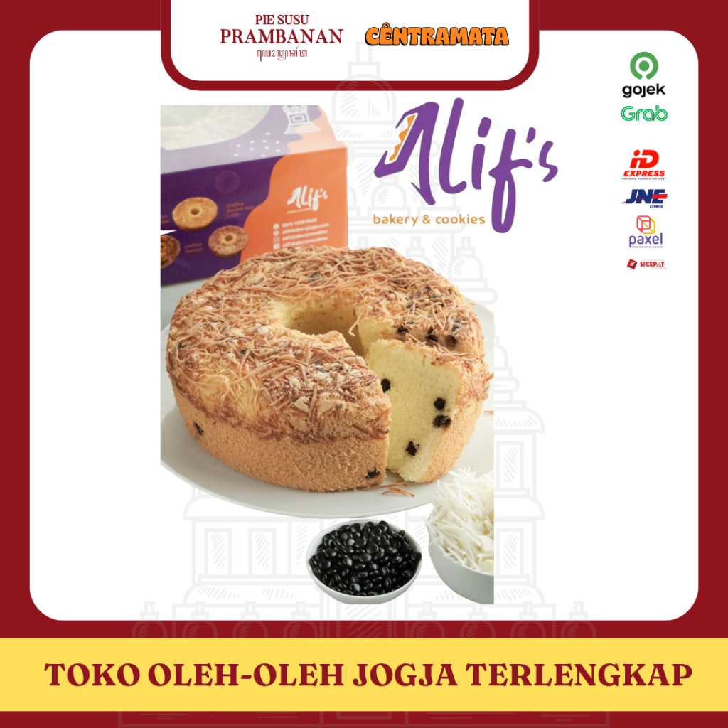 

Chiffon Alif Chocochip Original | Oleh-Oleh khas Jogja